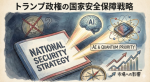 トランプ政権の国家安全保障戦略、仮想通貨に言及せず──AI・量子技術を優先する理由と市場への影響