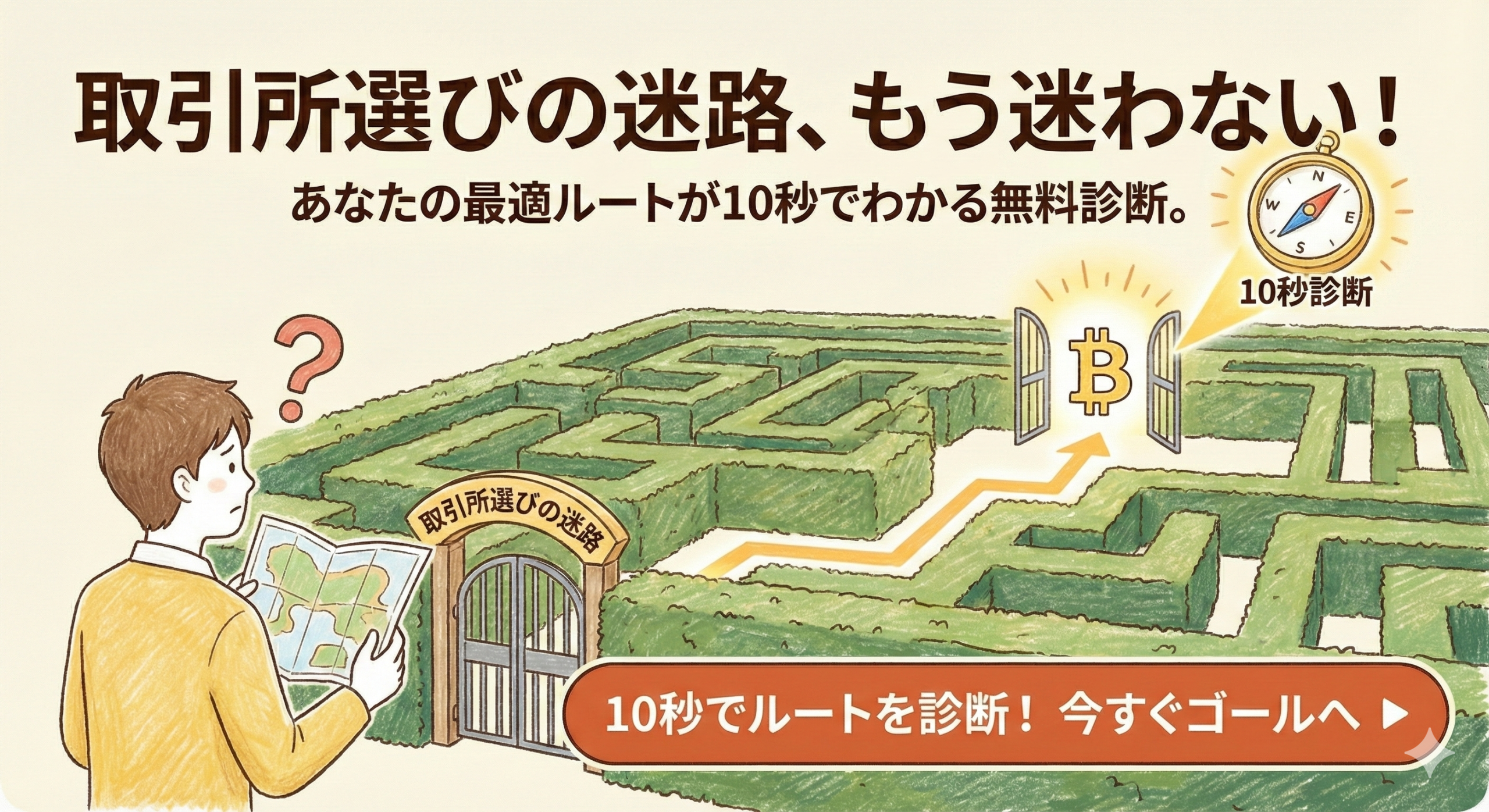 あなたにぴったりの仮想通貨取引所は？