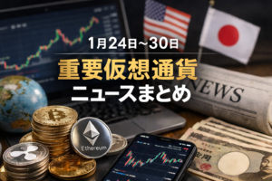 今週の仮想通貨は「価格より制度」。米国ルール整備と取引環境の変化