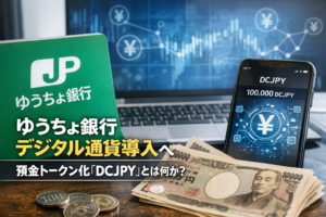 ゆうちょ銀行、デジタル通貨導入へ。預金トークン化「DCJPY」とは何か