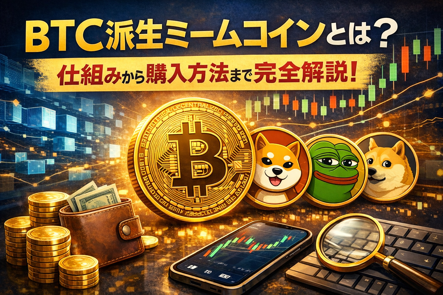 BTC派生ミームコインとは？仕組みから購入方法まで完全解説 - CoinChoice（コインチョイス）