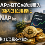 ANAPがBTCを追加購入、国内3位規模に。投資家はどう見るべきか