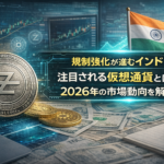 規制強化が進むインドで注目される仮想通貨とは？2026年の市場動向を解説