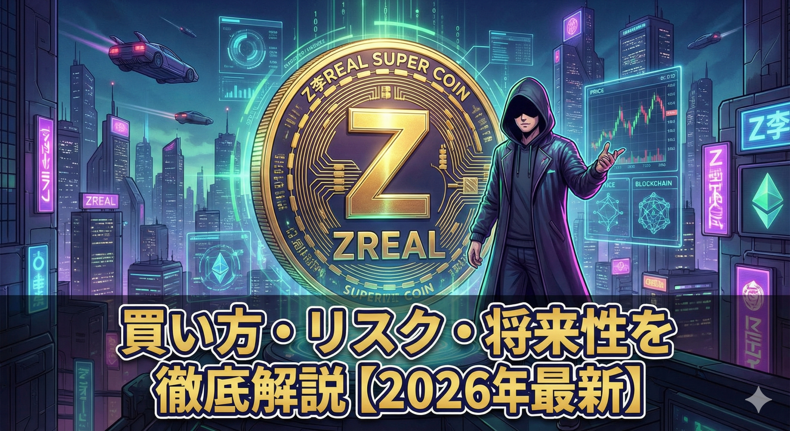 Z李REAL SUPER COIN(ZREAL)とは？買い方・リスク・将来性を徹底解説【2026年最新】