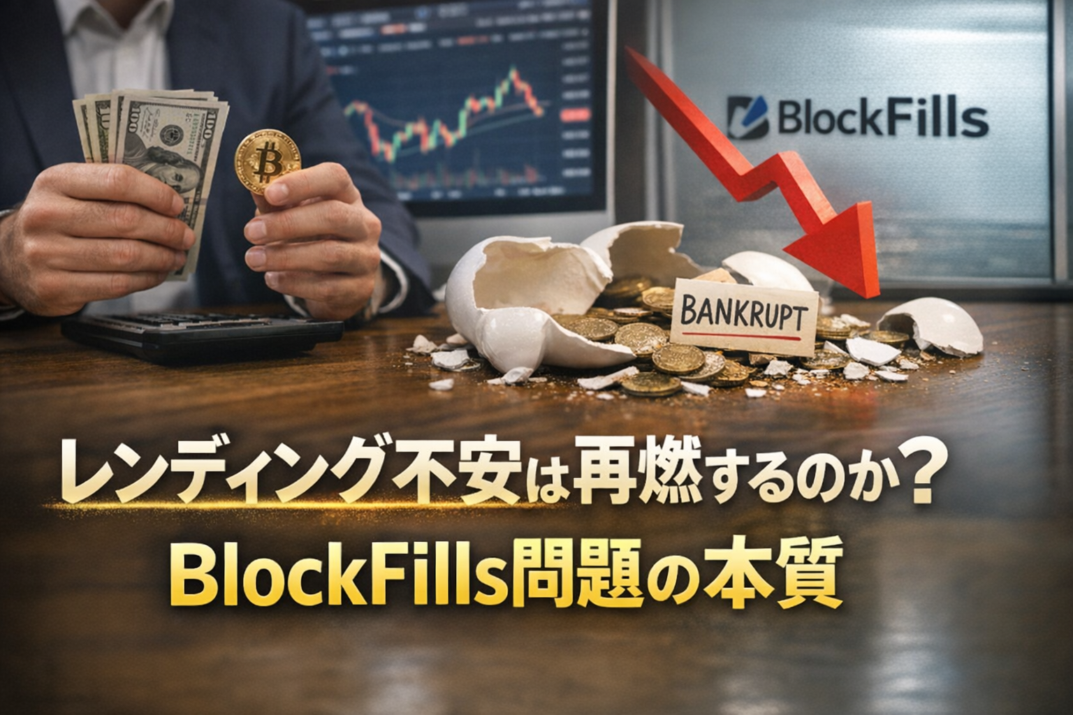 レンディング不安は再燃するのか？BlockFills問題の本質を徹底解説