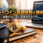 ビットコイン長期保有の理由。制度がないのに支持されるワケ