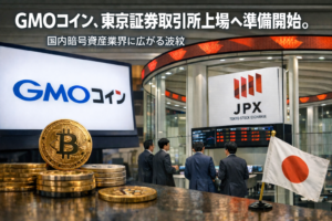GMOコイン、東京証券取引所上場へ準備開始。国内暗号資産業界に広がる波紋