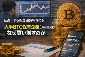 乱高下する仮想通貨相場でも大手BTC保有企業（Strategy）はなぜ買い増すのか。最新動向とその意味