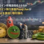 ミームコイン市場は活性化するか。発行基盤Pump.funがVyperを買収し取引強化