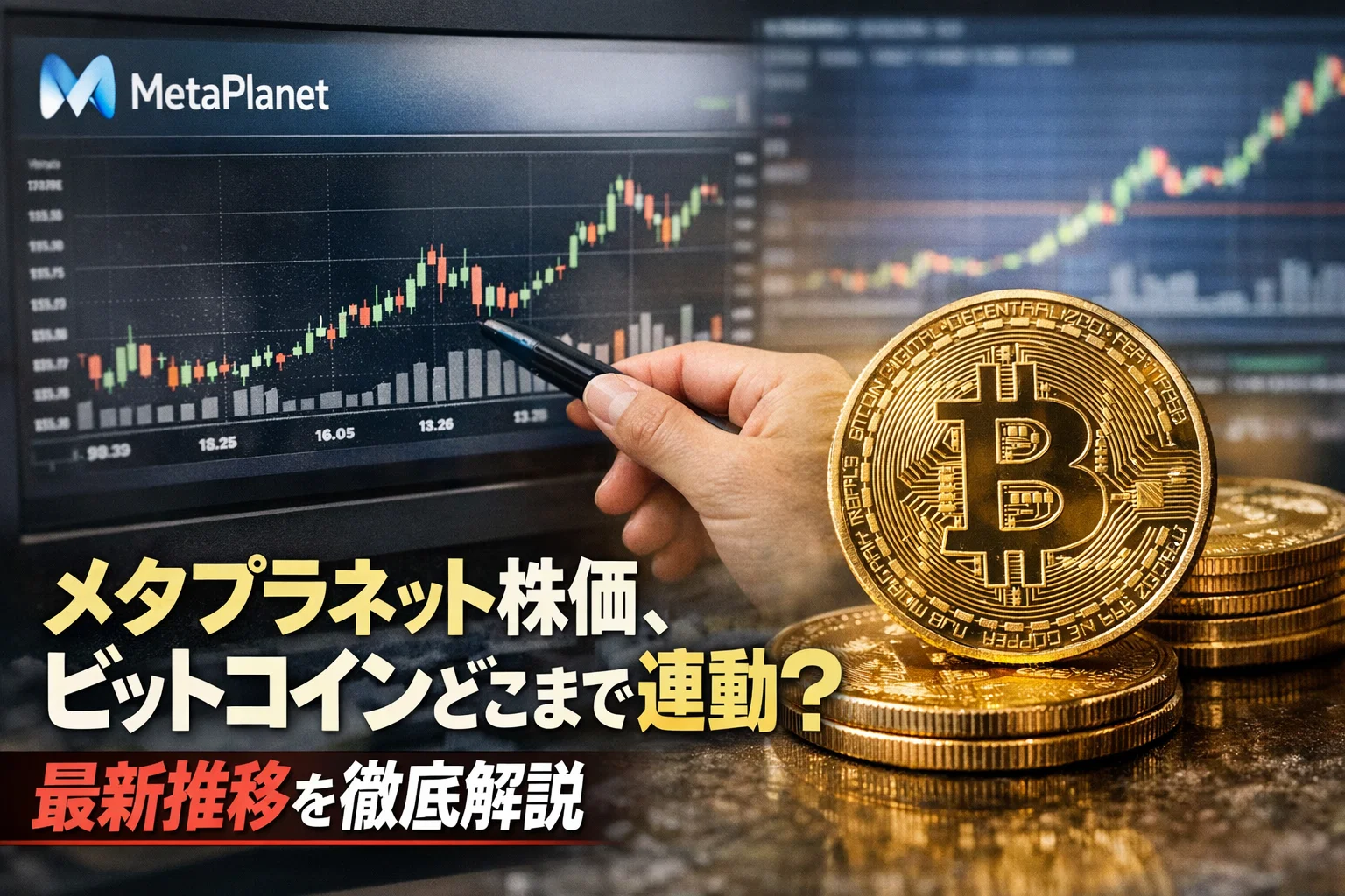 メタプラネット株価、ビットコインとどこまで連動？ 最新推移を徹底解説