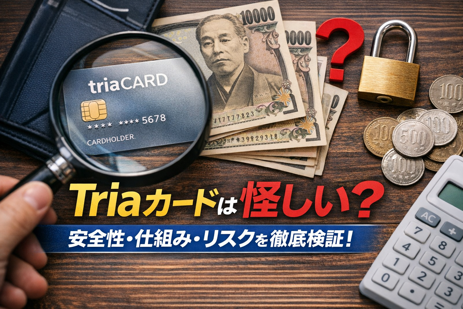 triaカードは怪しい？安全性・仕組み・リスクを徹底検証！