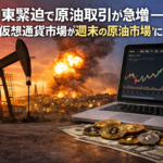 中東緊張で原油取引が急増―仮想通貨市場が“週末の原油市場”に