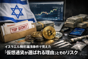イスラエル機密漏洩事件で見えた「仮想通貨が選ばれる理由」とそのリスク
