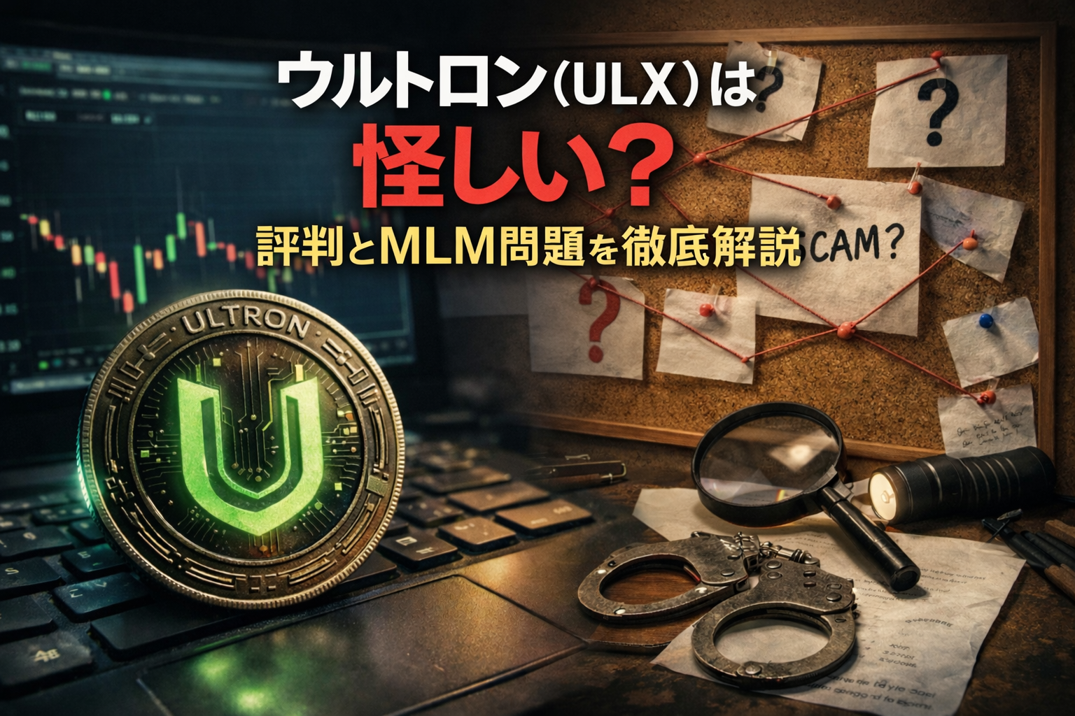【2026年最新】ウルトロン(ULX)は怪しい?評判とMLM問題を徹底解説