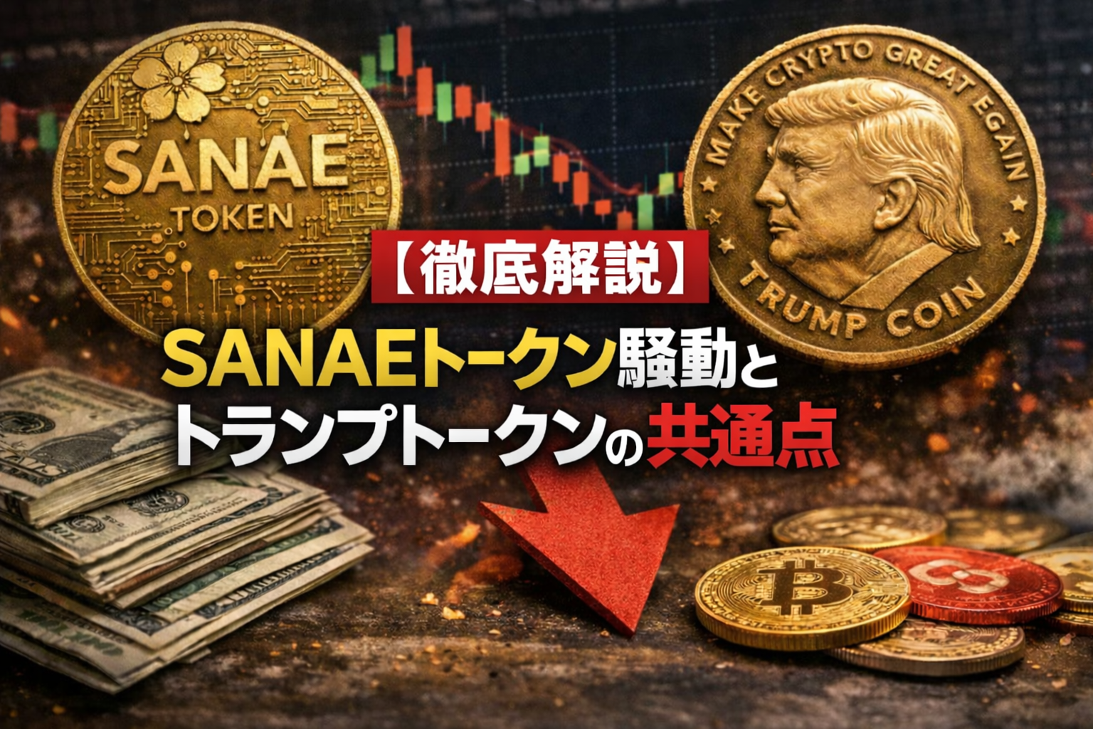 【徹底解説】SANAEトークン騒動とトランプトークンの共通点とは