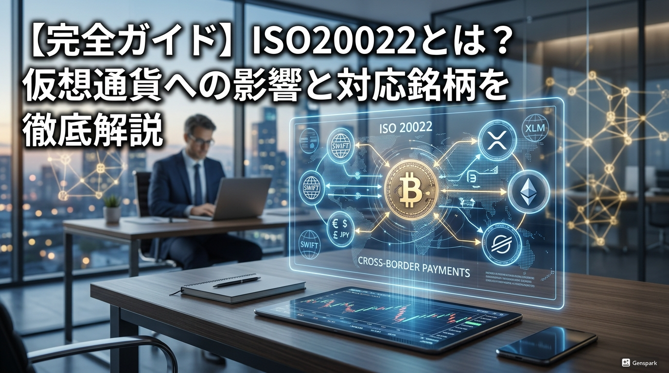【完全ガイド】ISO20022とは？仮想通貨への影響と対応銘柄を徹底解説