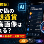 【独自検証】AIで偽の仮想通貨残高画像は作れる？投資詐欺の新手口と見抜き方