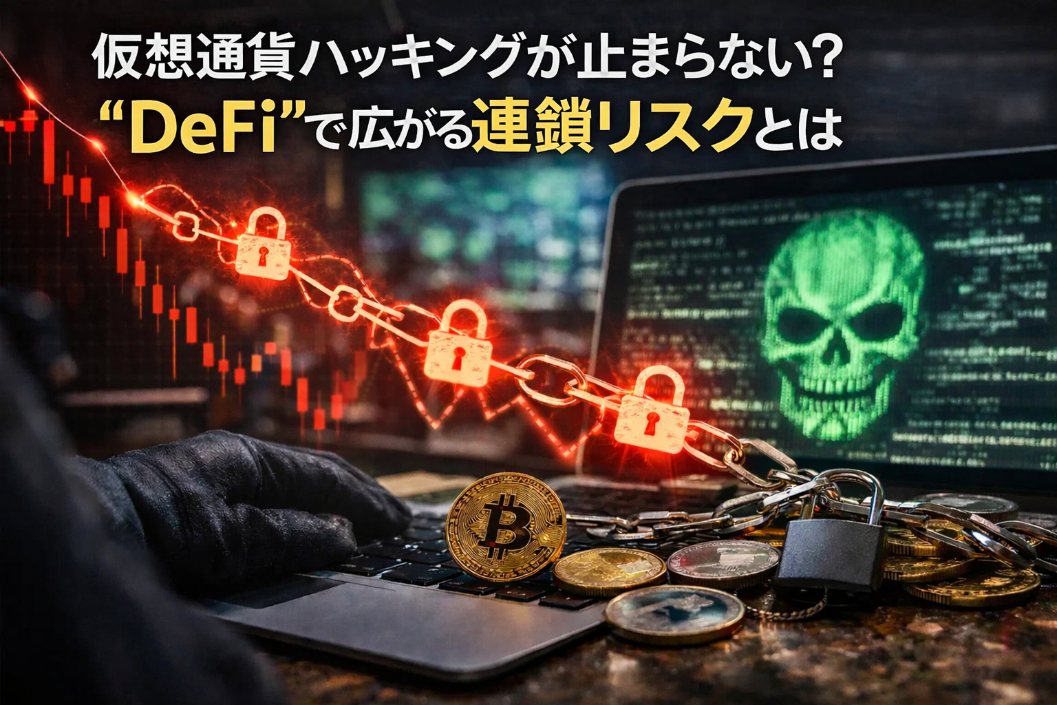 【2026年4月最新】仮想通貨ハッキングが止まらない？“DeFi”で広がる連鎖リスクとは