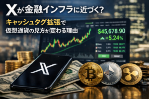 Xが金融インフラに近づく？キャッシュタグ拡張で仮想通貨の見方が変わる理由