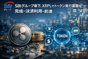 【公式発表】SBIグループ傘下、XRPLでトークン発行基盤を完成―決済利用へ前進