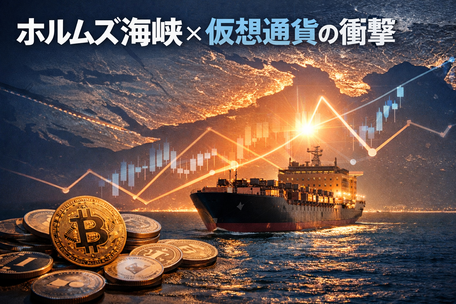 ホルムズ海峡×仮想通貨の衝撃―BTC高騰の本当の理由は“制裁回避”だった