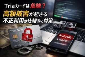 Triaカードは危険？高額被害が起きる不正利用の仕組みと対策