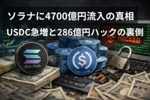 【徹底解説】ソラナに4700億円流入の真相―USDC急増と286億円ハックの裏側