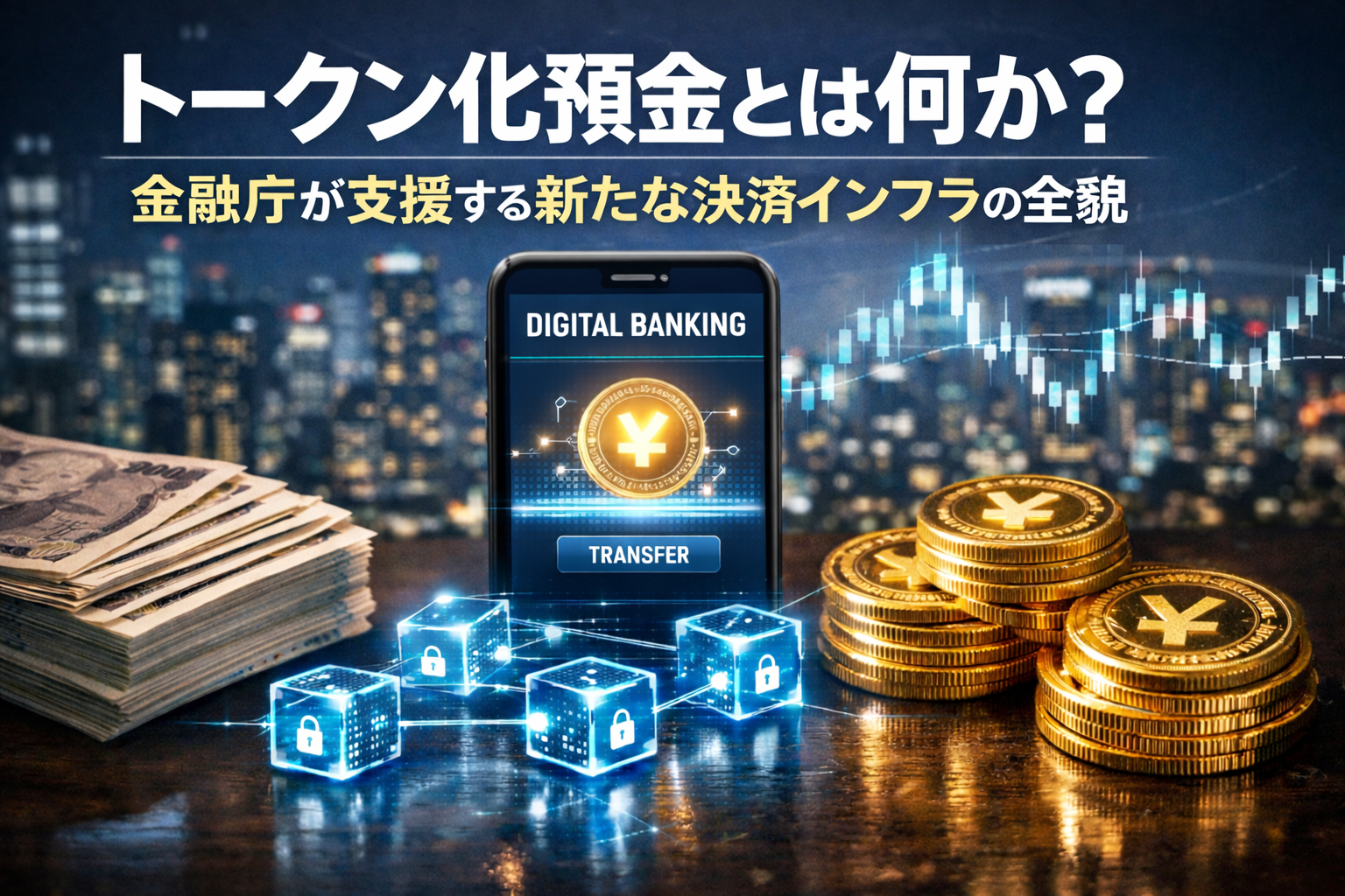 【徹底解説】トークン化預金とは何か?金融庁が支援する新たな決済インフラの全貌