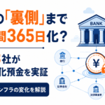 銀行の「裏側」まで24時間365日化？国内43社がトークン化預金を実証
