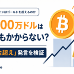 BTC100万ドルは25年もかからない？Binance創業者CZの「金超え」発言を検証